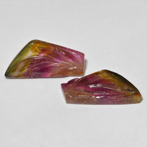 Shop natural 11.78ct Multicolore Tourmaline gems, Fantaisie, from Mozambique at GemSelect. In stock, global shipping!