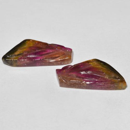 Shop natural 11.78ct Multicolore Tourmaline gems, Fantaisie, from Mozambique at GemSelect. In stock, global shipping!