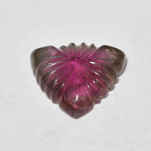 Tourmaline Multicolore naturelle Taille Fleur, 4.18 ct, Transparent
