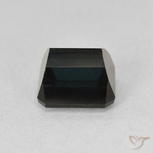 Tourmaline Bleu foncé naturelle Octogone / coupe Émeraude, 1.81 ct, VVS-VS
