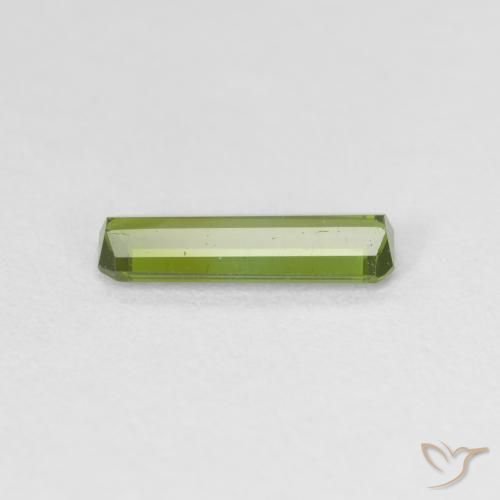 Tourmaline Forêt verte naturelle Octogone / coupe Émeraude, 0.83 ct, VVS-VS