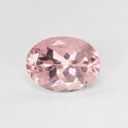 1.44ct Naturel Rose clair Tourmaline, ovale, VS-SI
