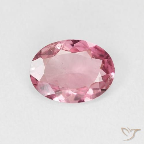 0.95ct Naturel Rose clair Tourmaline, ovale, VS