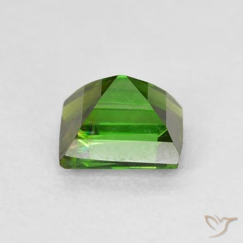Tourmaline Forêt verte naturelle Baquette, 0.99 ct, VS-SI
