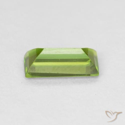 Tourmaline Forêt verte naturelle Baquette, 0.70 ct, VVS