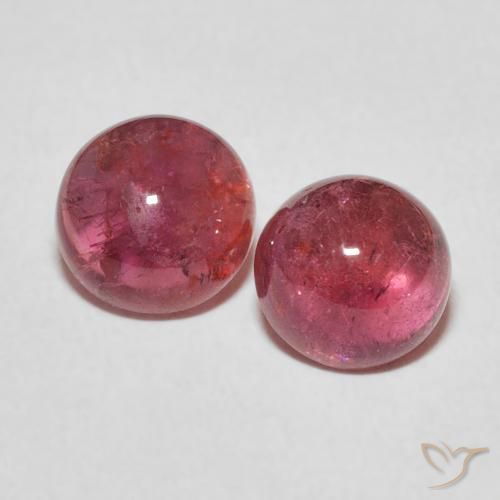 2.80ctw Naturel Rose moyen Tourmaline, Tour, Transparent