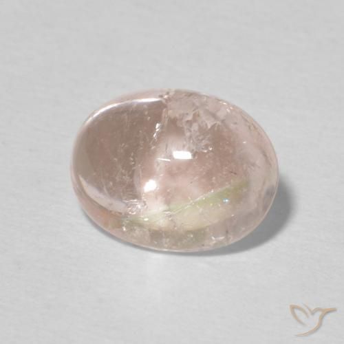 Tourmaline Rose très clair naturelle ovale, 1.96 ct, Transparent