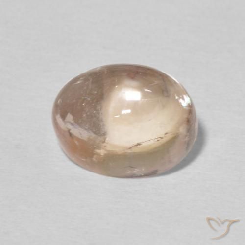 Tourmaline Medium Light-Pink naturelle ovale, 2.25 ct, Transparent