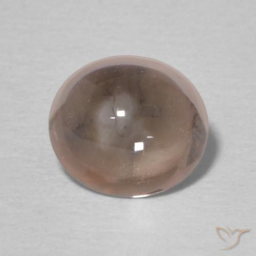 0.88ct Naturel Rose orangé Tourmaline, ovale, Transparent