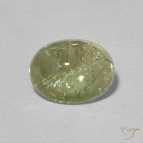 1.92ct Naturel Vert chaud Tourmaline, ovale, Transparent