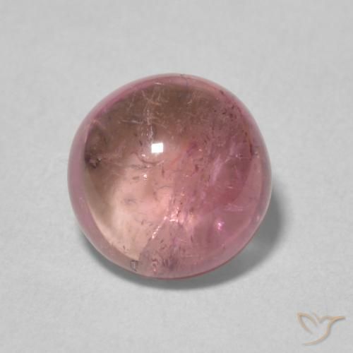1.73ct Naturel Rose chaud et léger Tourmaline, Tour, Transparent