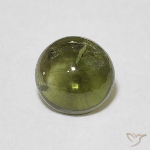 0.82ct Naturel Vert chaud Tourmaline, Tour, Transparent
