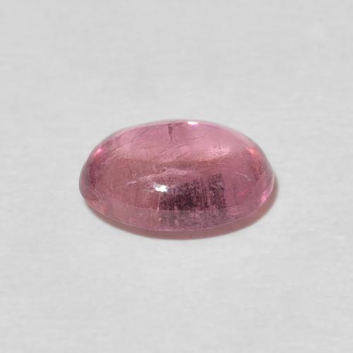 Tourmaline Rose clair naturelle ovale, 1.27 ct, Transparent