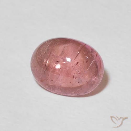 Tourmaline Rose moyen naturelle ovale, 1.55 ct, Transparent