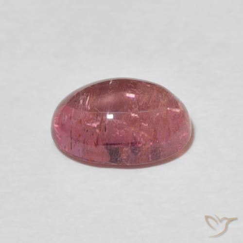 Tourmaline Rose moyen naturelle ovale, 1.55 ct, Transparent