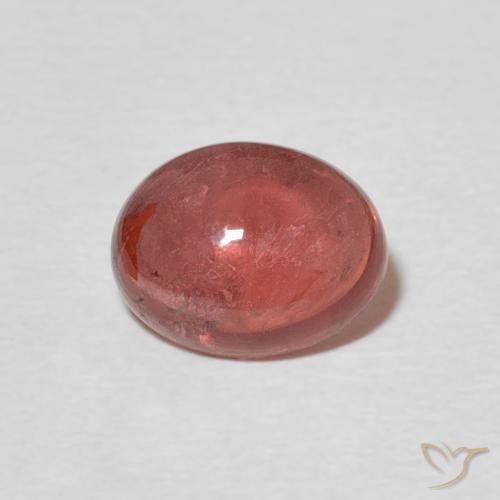 1.37ct Naturel Rose framboise Tourmaline, ovale, Transparent