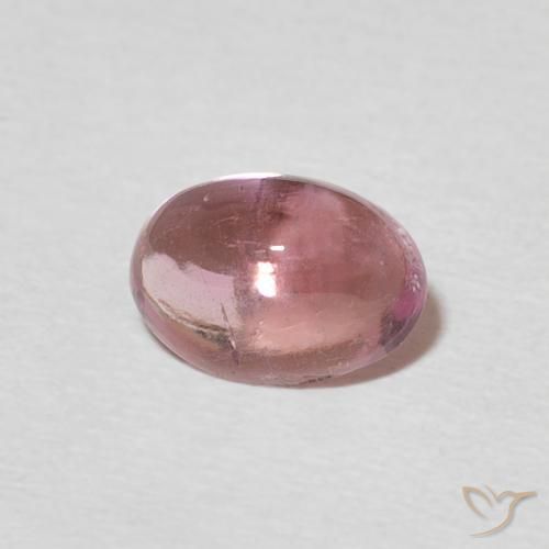 Tourmaline Rose vif naturelle ovale, 1.15 ct, Transparent