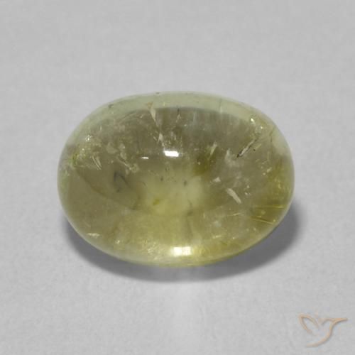1.67ct Naturel Vert forêt chaud Tourmaline, ovale, Transparent