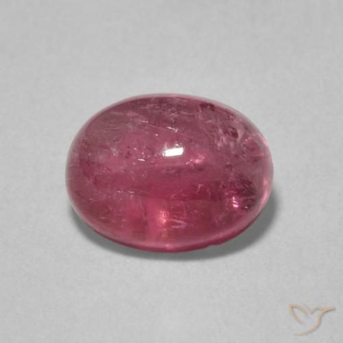 1.36ct Naturel Pourpre moyen Tourmaline, ovale, Transparent
