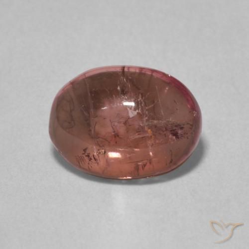 1.17ct Naturel Rose moyen Tourmaline, ovale, Transparent