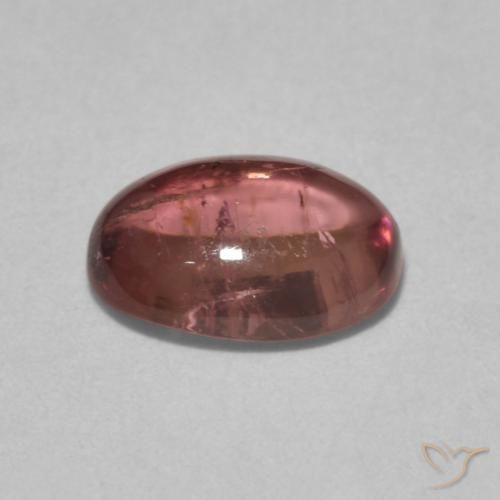 Tourmaline Rose moyen naturelle ovale, 1.17 ct, Transparent