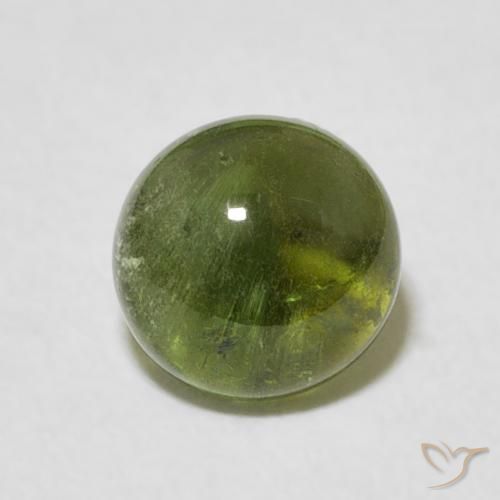 Tourmaline Vert moyen naturelle Tour, 1.61 ct, Transparent