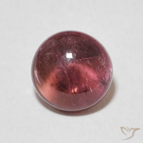 1.47ct Naturel Medium Dark-Red Tourmaline, Tour, Transparent
