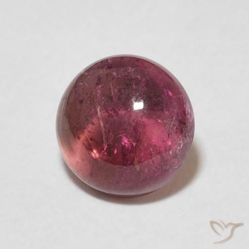 Tourmaline Medium Dark-Red naturelle Tour, 1.47 ct, Transparent