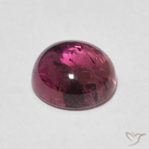 Tourmaline Rose foncé naturelle Tour, 1.51 ct, Transparent