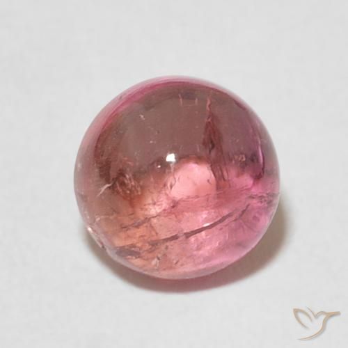 1.77ct Naturel Rouge cerise violacé Tourmaline, Tour, Transparent