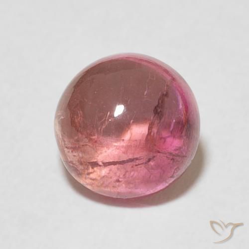 Tourmaline Rouge cerise violacé naturelle Tour, 1.77 ct, Transparent