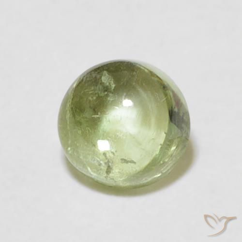 0.88ct Naturel Vert lime pâle Tourmaline, Tour, Transparent