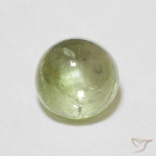 Tourmaline Vert lime pâle naturelle Tour, 0.88 ct, Transparent