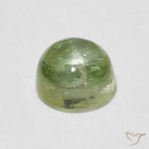 Tourmaline Vert lime pâle naturelle Tour, 0.88 ct, Transparent