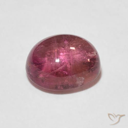 Tourmaline Pourpre royal naturelle ovale, 2.17 ct, Transparent