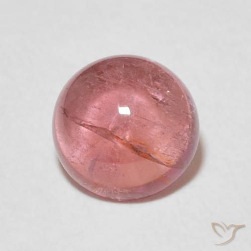 1.57ct Naturel Rose orangé foncé Tourmaline, Tour, Transparent