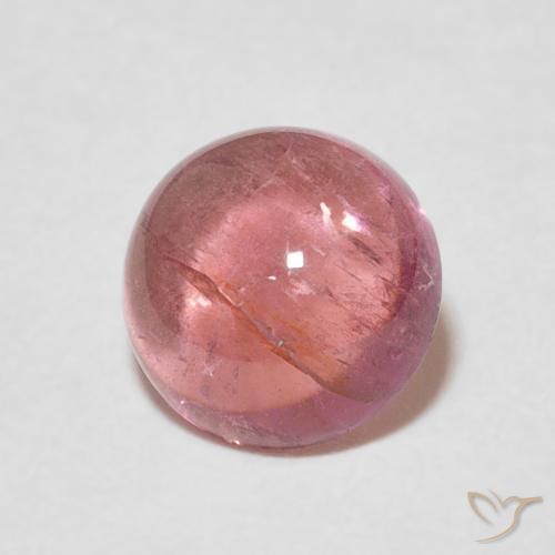 Tourmaline Rose orangé foncé naturelle Tour, 1.57 ct, Transparent