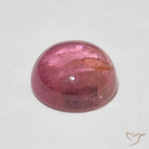 Tourmaline Rose orangé foncé naturelle Tour, 1.57 ct, Transparent