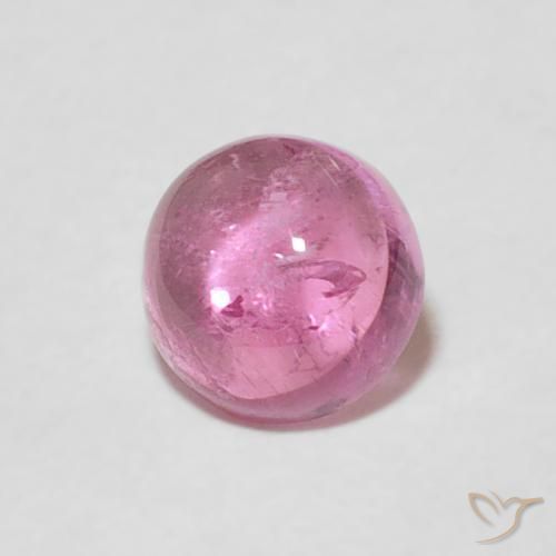 Tourmaline Rose foncé naturelle Tour, 0.74 ct, Transparent