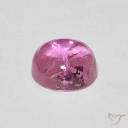 Tourmaline Rose foncé naturelle Tour, 0.74 ct, Transparent