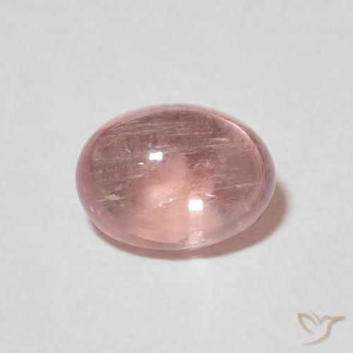 1.63ct Naturel Rose chaud et léger Tourmaline, ovale, Transparent