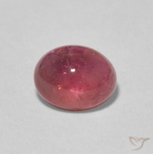 1.33ct Naturel Rouge foncé Tourmaline, ovale, Transparent