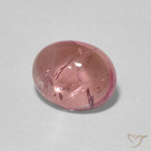 Tourmaline Rose moyen naturelle ovale, 1.44 ct, Transparent