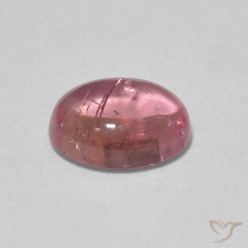 Tourmaline Rose moyen naturelle ovale, 1.44 ct, Transparent