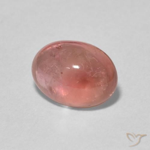 Tourmaline Bois de rose naturelle ovale, 1.51 ct, Transparent