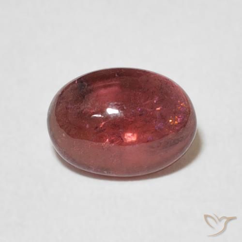 1.35ct Naturel Pourpre foncé Tourmaline, ovale, Transparent