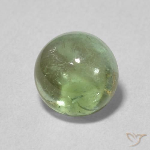 Tourmaline Vert grisâtre naturelle Tour, 1.35 ct, Transparent