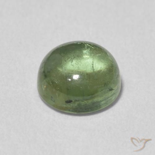 Tourmaline Vert grisâtre naturelle Tour, 1.35 ct, Transparent