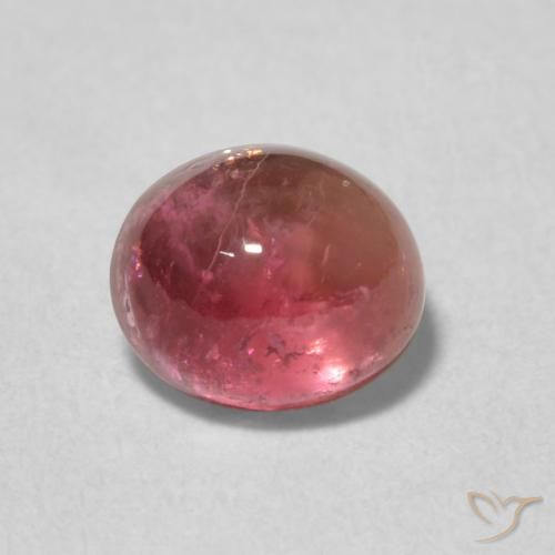 1.24ct Naturel Bois de rose Tourmaline, ovale, Transparent
