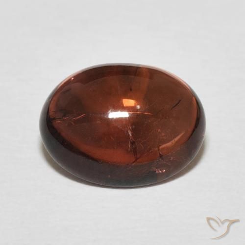 2.66ct Naturel Rouge Sangria Tourmaline, ovale, Transparent